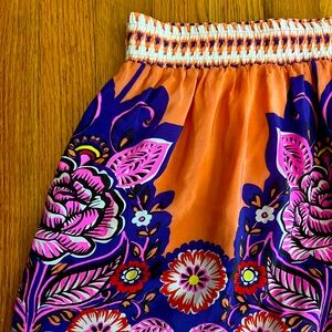 Anthropologie Edmé & Esyllte Silk Skirt